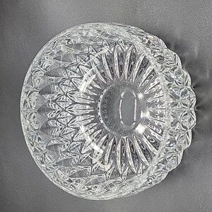 Beautiful Clear Cut Glass Bowl